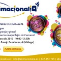 Curso de maquillaje de máscaras de carnaval en Málaga 2015. Animacionalia. 31 de Enero de 2015.