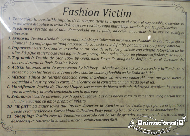 Animacionalia. Museo del Automóvil Málaga 2015. Fashion Victims. Bodypainting Maniquí.